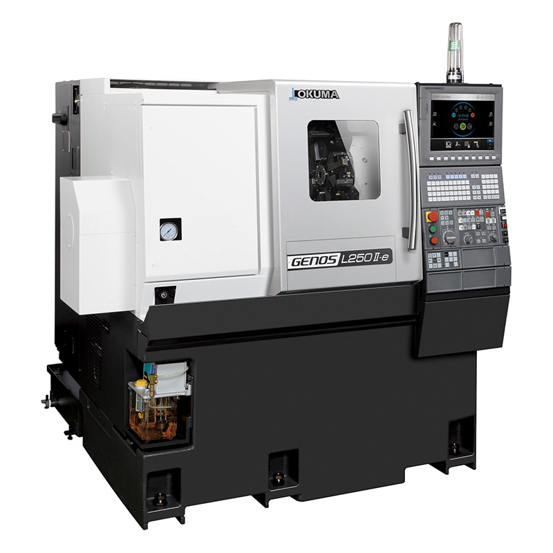 Máy tiện ngang CNC Okuma GENOS LII series GENOS L250II-e / GENOS L400II-e